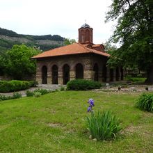 芝生が綺麗です。