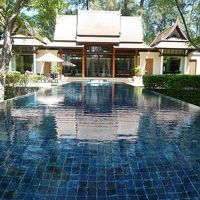 プライベートプールの端から撮影