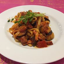パスタも本格的