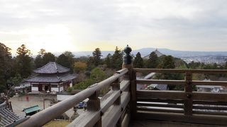 お水取りの舞台