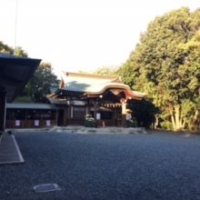 明治時代に熱田神宮から遷された本殿