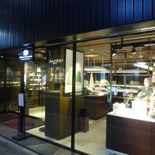 １階のブティック