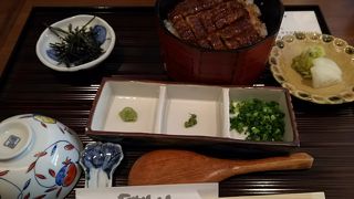 ちょっと小ぶりな美味しいひつまぶし