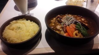 スープカレーでもここならおススメできる。