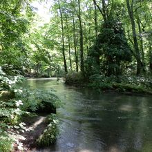 静かな流れ、「石ヶ戸の瀬」