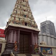 ジョホールバル駅に近いヒンドゥー寺院です