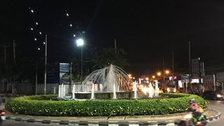 パタヤのロータリー。