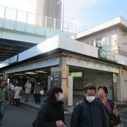 JR京浜東北線の駅です、初めて利用しました