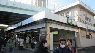 JR京浜東北線の駅です、初めて利用しました