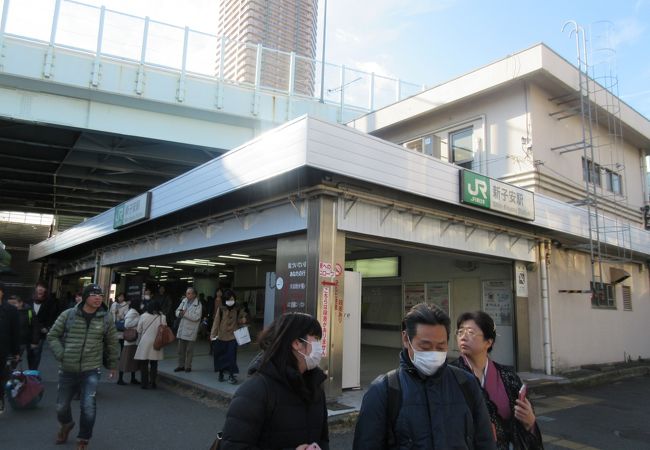 JR京浜東北線の駅です、初めて利用しました