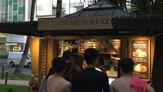 リリコイシェイブアイスが美味しい！