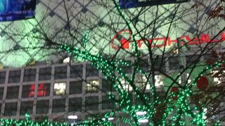 渋谷駅前の百貨店