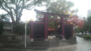 九条駅近くの広くて落ち着ける神社