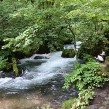 「阿修羅の流れ」です。
