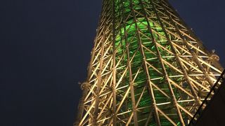 スカイツリーの夜景