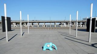 船の出入りが多くて楽しいエリア