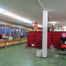 からくり展示館　館内