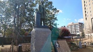 湯田温泉の憩いの場