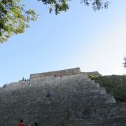 ウシュマル遺跡の登れるピラミッド