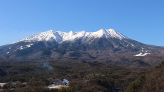 御嶽山の眺めがすばらしい