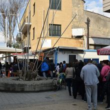 通りを歩いていくとあるクロスポイント