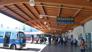 規模の大きなターミナルでした