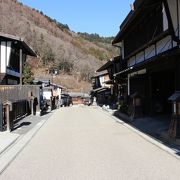 小さいながら、中山道の宿場町の雰囲気