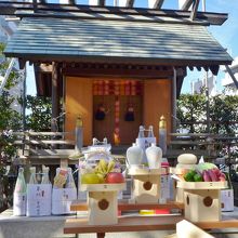 たくさんのお供物