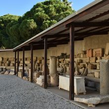 考古学博物館の庭