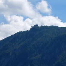 ロープウエィの山上駅