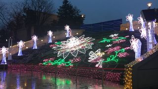 冬はイルミネーションがきれい
