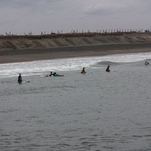 一松海水浴場の風景