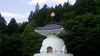 仏舎利塔にお邪魔しました