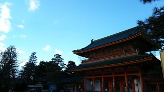 美しい神社です