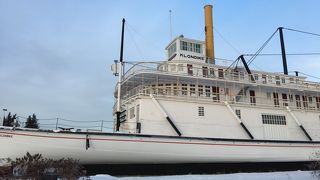 ホワイトホース市内観光のひとつ