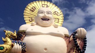 おもしろ顔な仏像