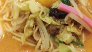 ピリ辛チャンポンが美味しい