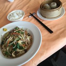 ランチの麺定食