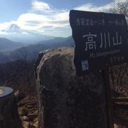 富士山の絶景が見られる