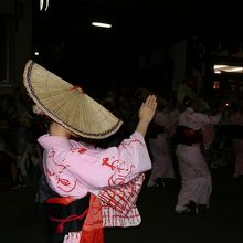 上新町の町流しです。