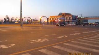 夕暮れ時に行ってみました