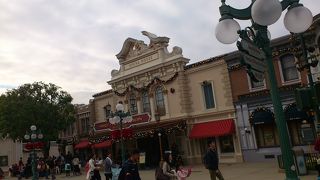香港ディズニーランドのメインストリート
