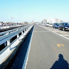 自転車で江ノ島大橋