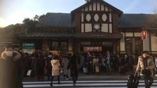 歴史を感じる駅