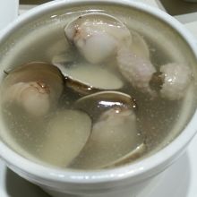 ハマグリのスープ