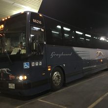 グレイハウンドのバス