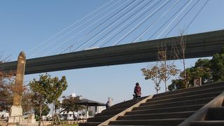 天保山公園から見上げて