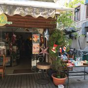 ラマ島で気軽に入れるカフェ