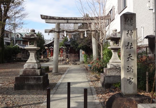 「常盤の森」の神社