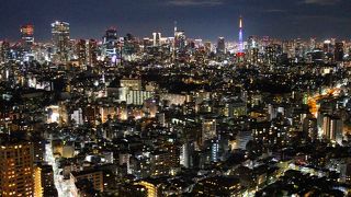 最高の夜景をみることができる無料展望スペース！